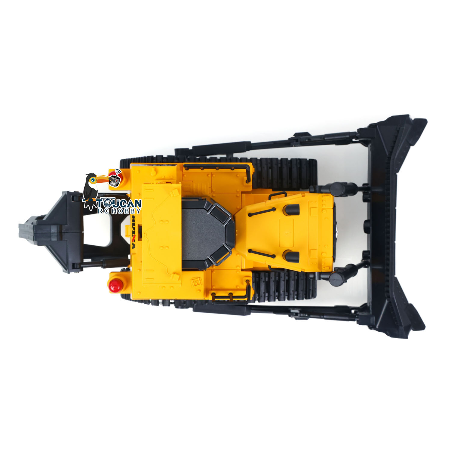 Rc Hobby Light - 1/16 HUINA 1554 Elektrische RC Bulldozer