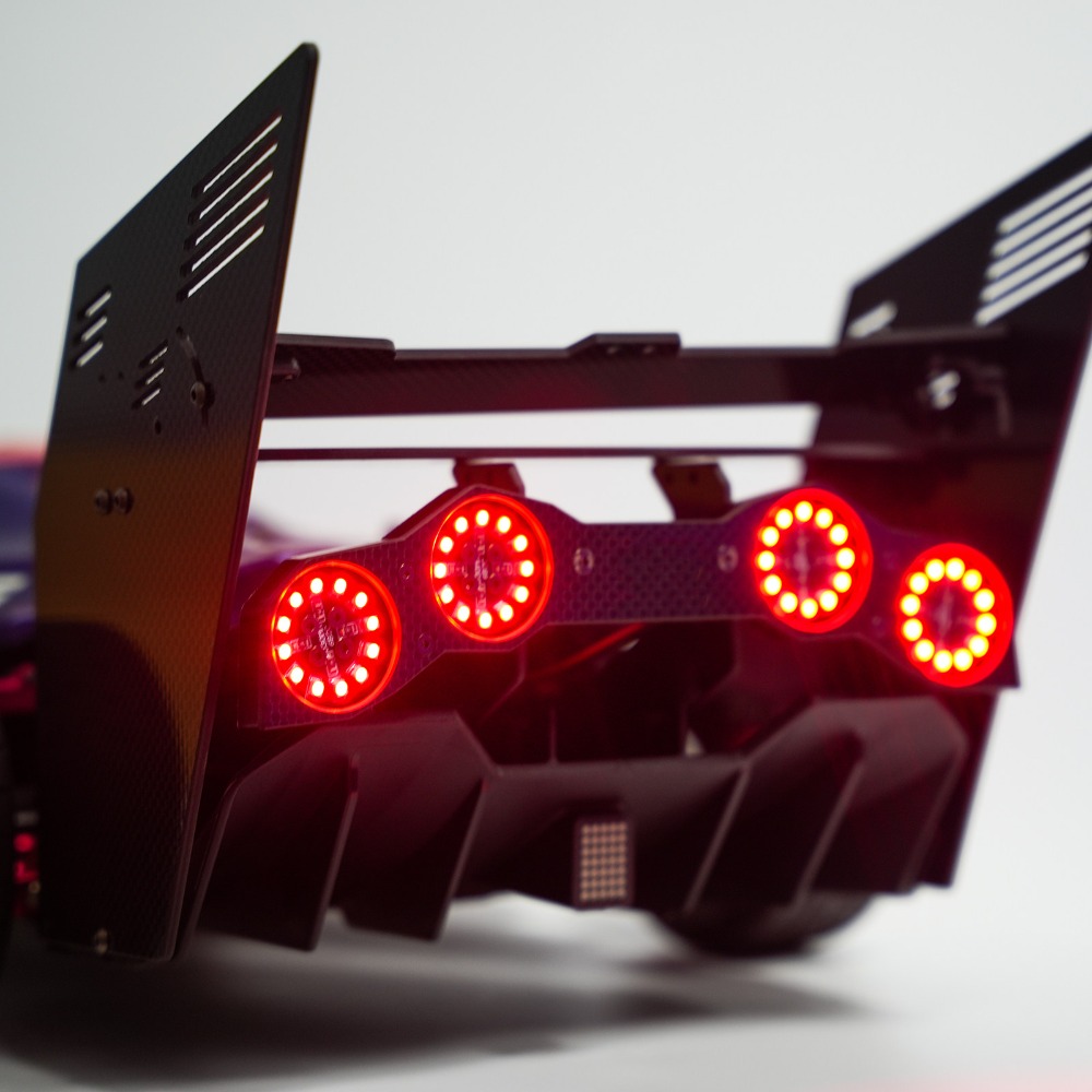 Rc Hobby Light - RC LED-achterlicht aangepaste upgrade-accessoire 1/7 voor