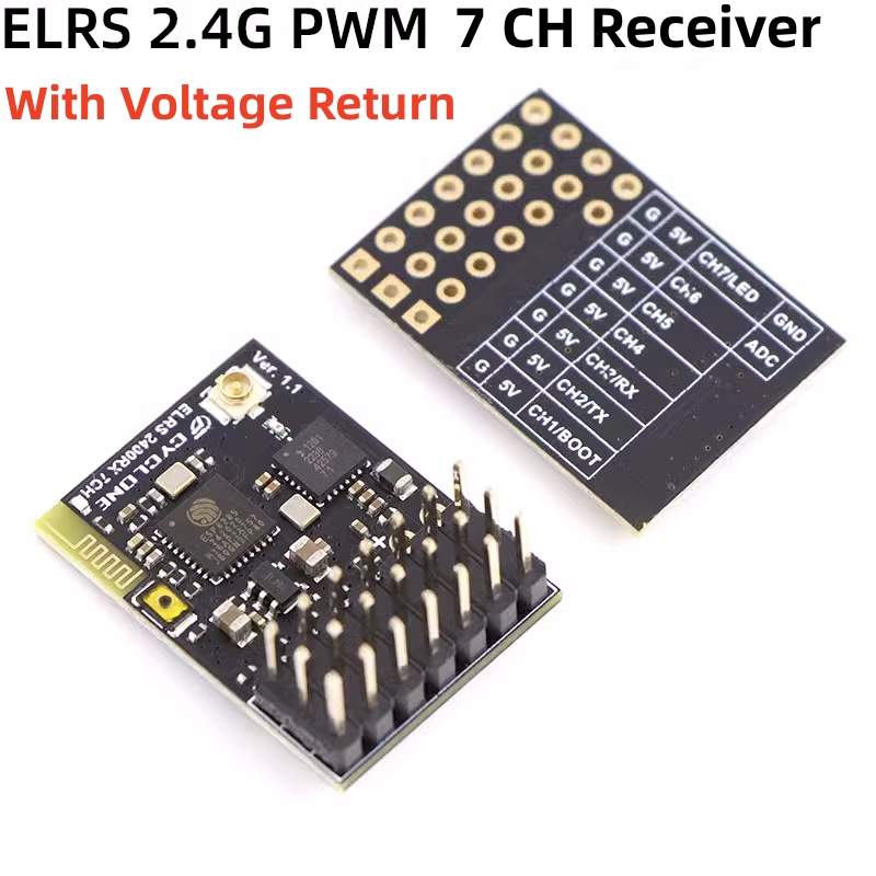 Fpv Racing Quadcopter - Elrs 2.4G Pwm 7ch 6ch Crsf