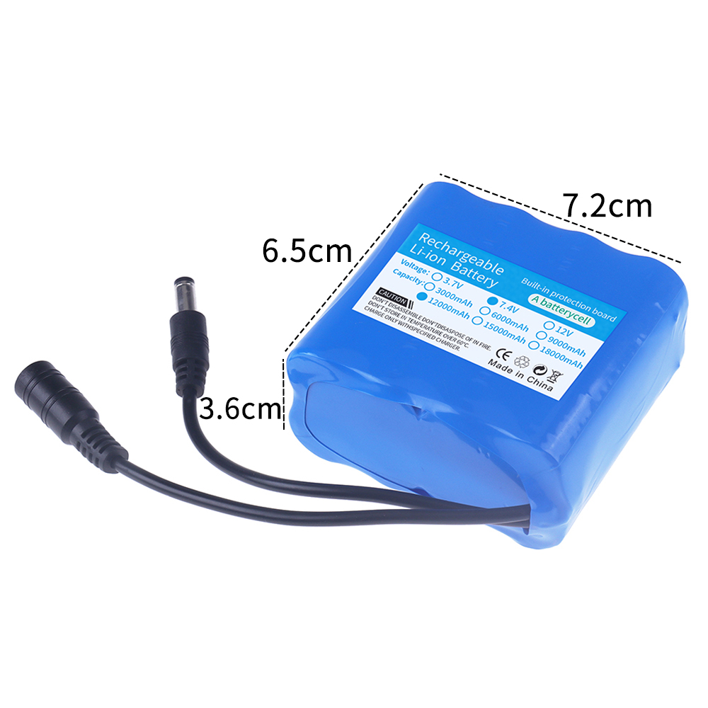 2S4P 18650 lithiumbatterij 7,4 - Rc Hobby Light recensie en prijs