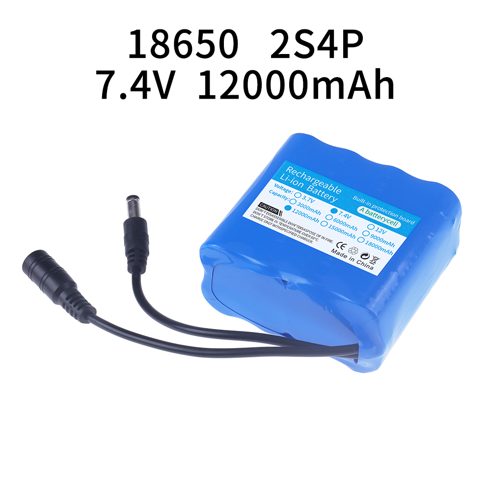 2S4P 18650 lithiumbatterij 7,4 - Rc Hobby Light recensie en prijs