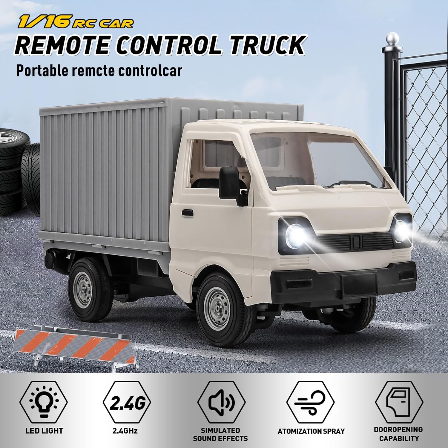 KF21 RC Truck 1:16 2.4GHZ RC A - Rc Hobby Nook recensie en prijs