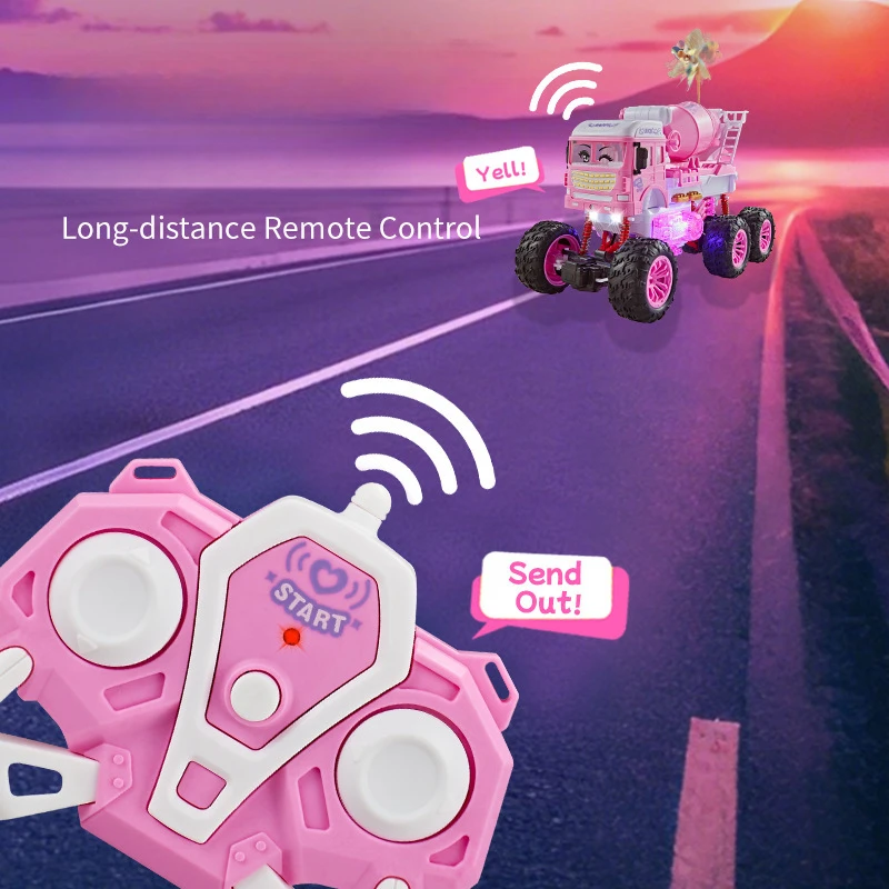 Roze 2.4G RC auto met afstands - Rc Hobby Nook recensie en prijs
