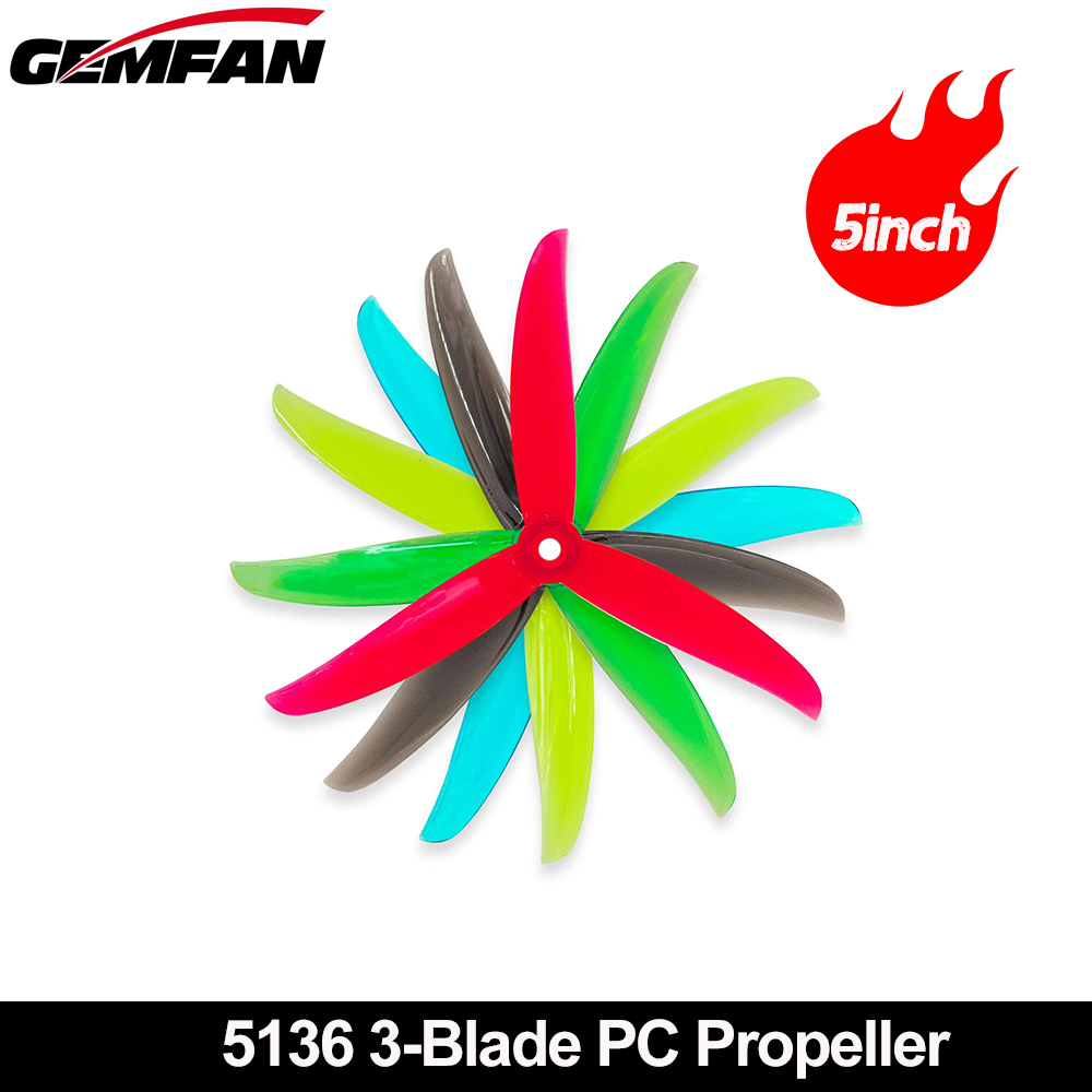 Gemfan VANOVER 5136 3 Blade PC - Fpv Racing Quadcopter recensie en prijs