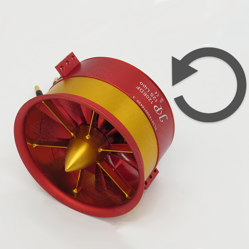 JP Hobby 120mm met de klok mee - Jp Hobby-Rc recensie en prijs