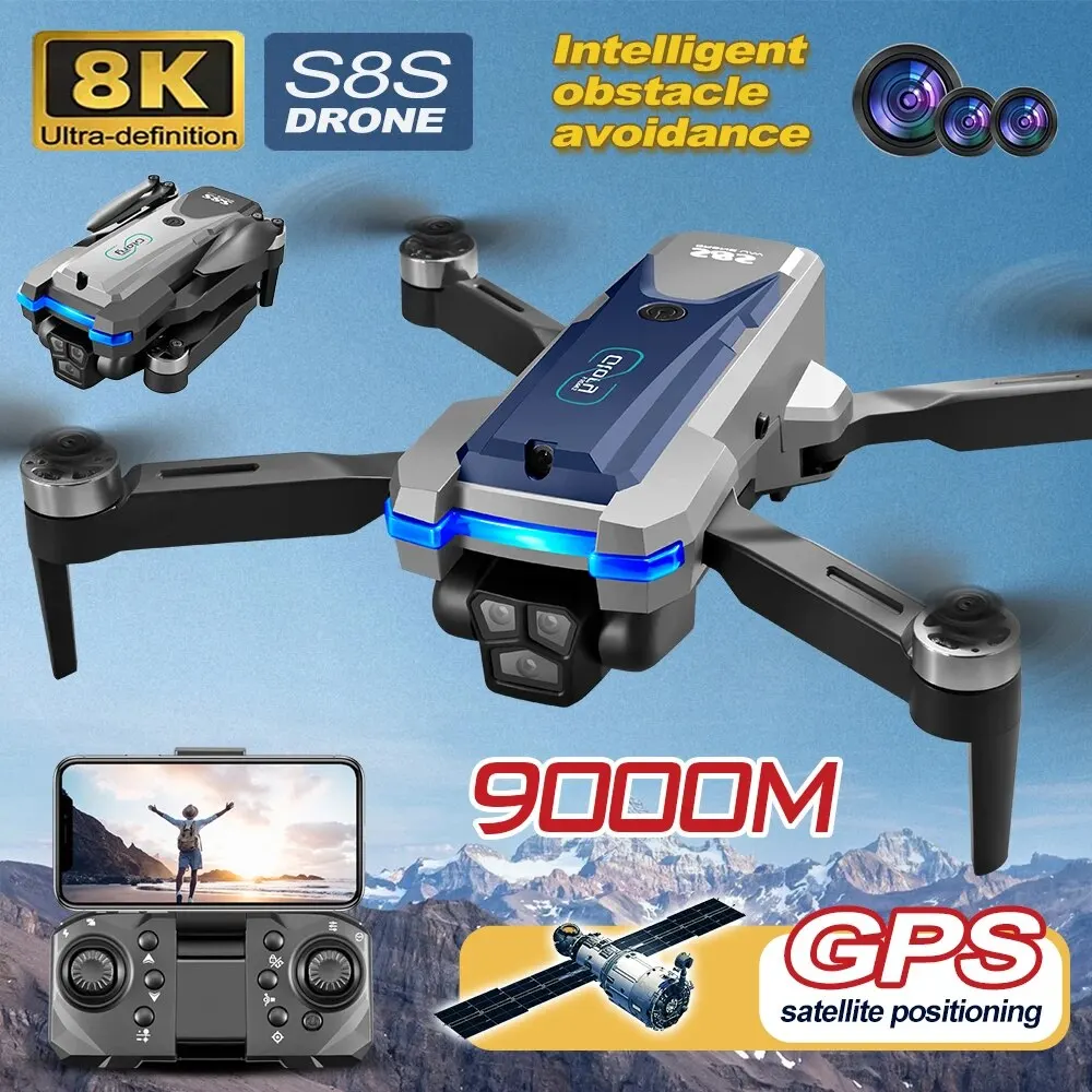 S 8S Gps Drone 5G Wifi 8K Hd D - Fpv Racing Quadcopter recensie en prijs